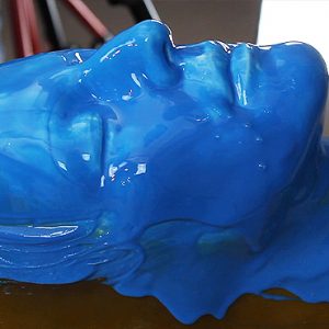 Making a Brush Up Silicone Mould of a Life Cast