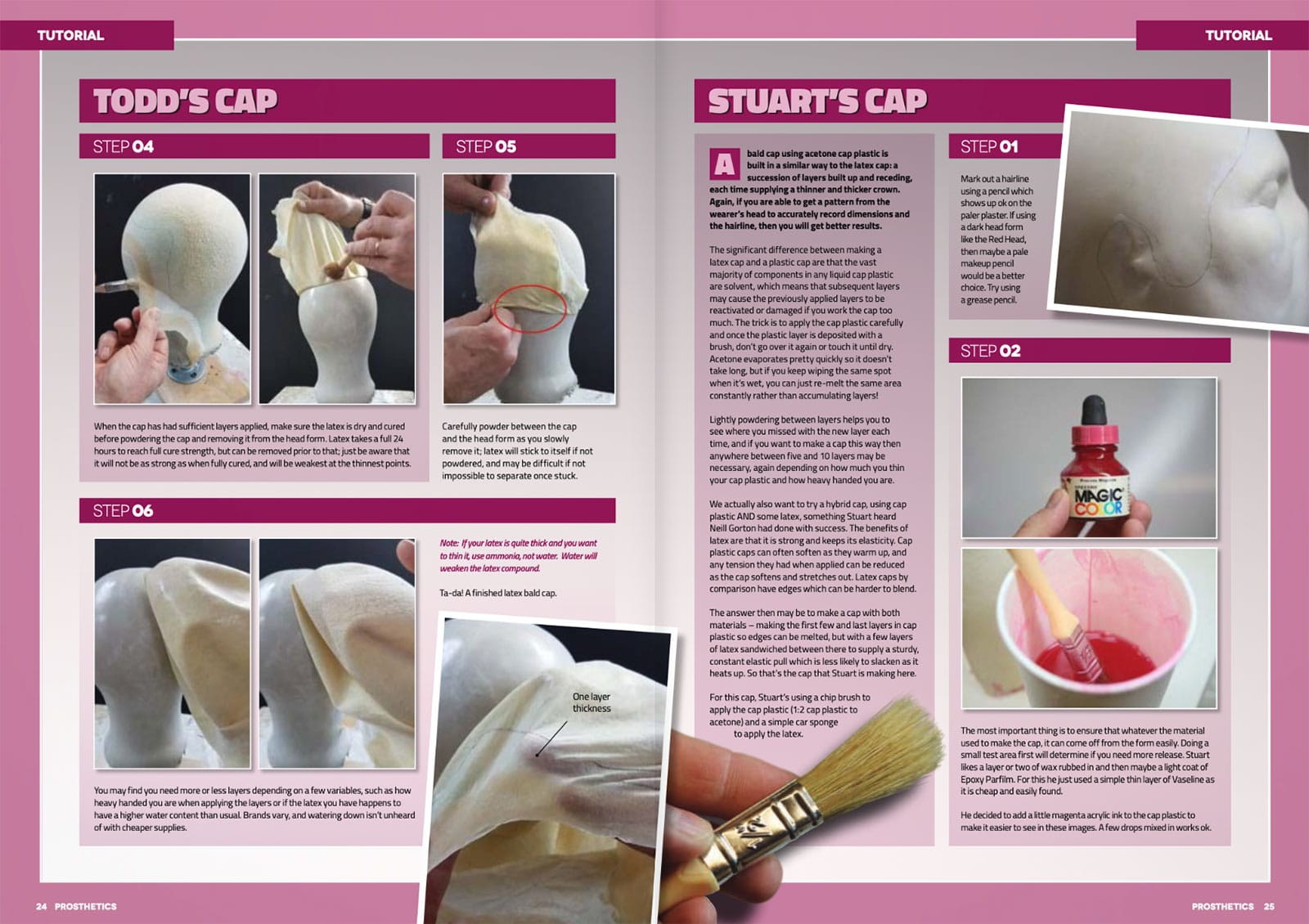 prosthetics magazine issue 10 spread