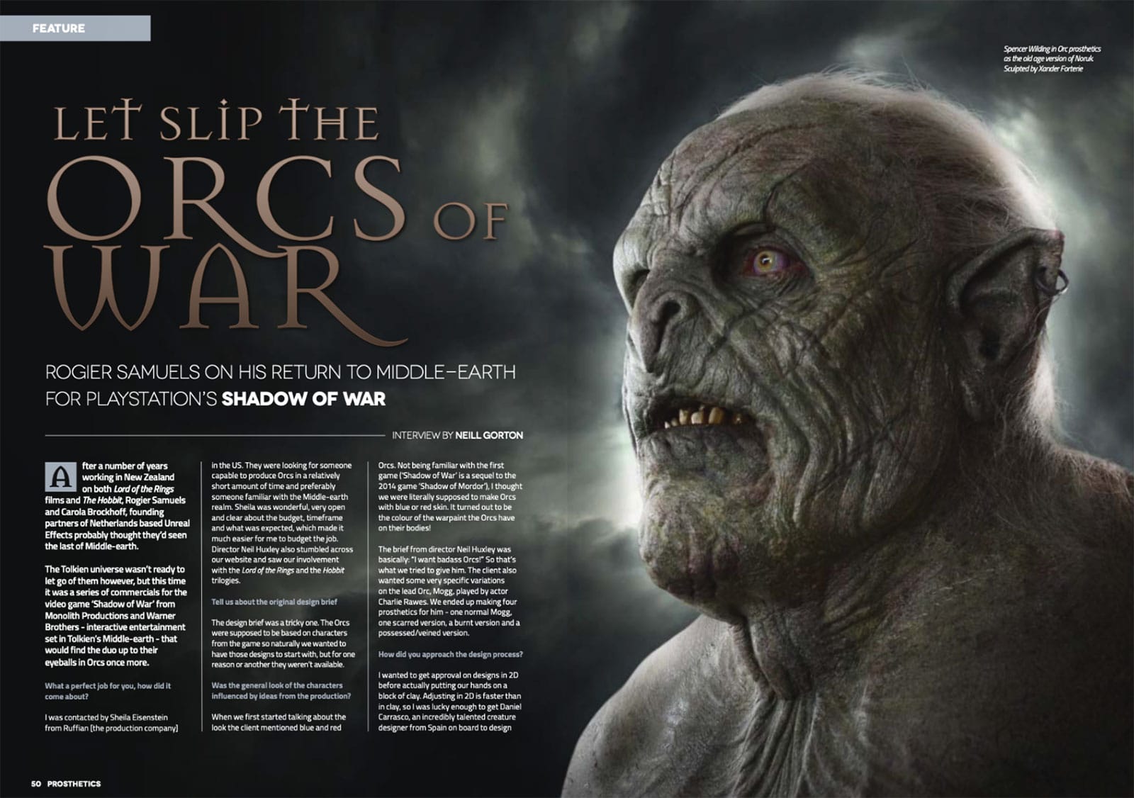 prosthetics magazine issue 10 spread