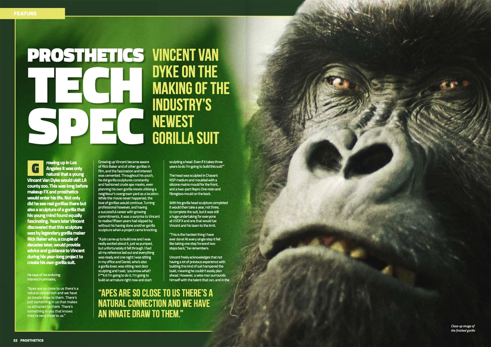 prosthetics magazine issue 11 spread