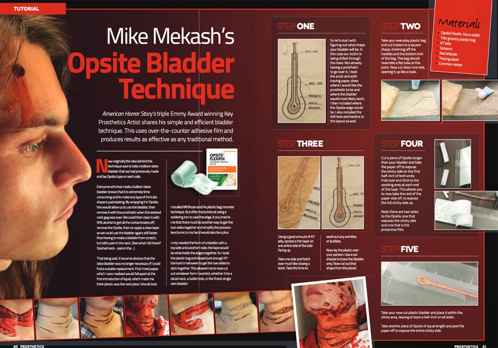 prosthetics magazine issue 2 spread