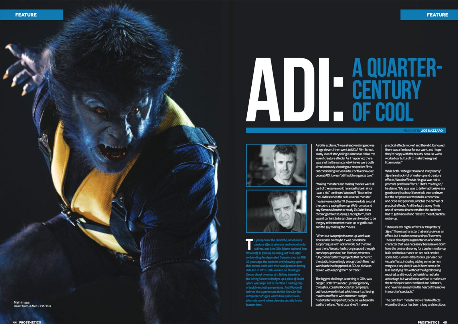prosthetics magazine issue 2 spread