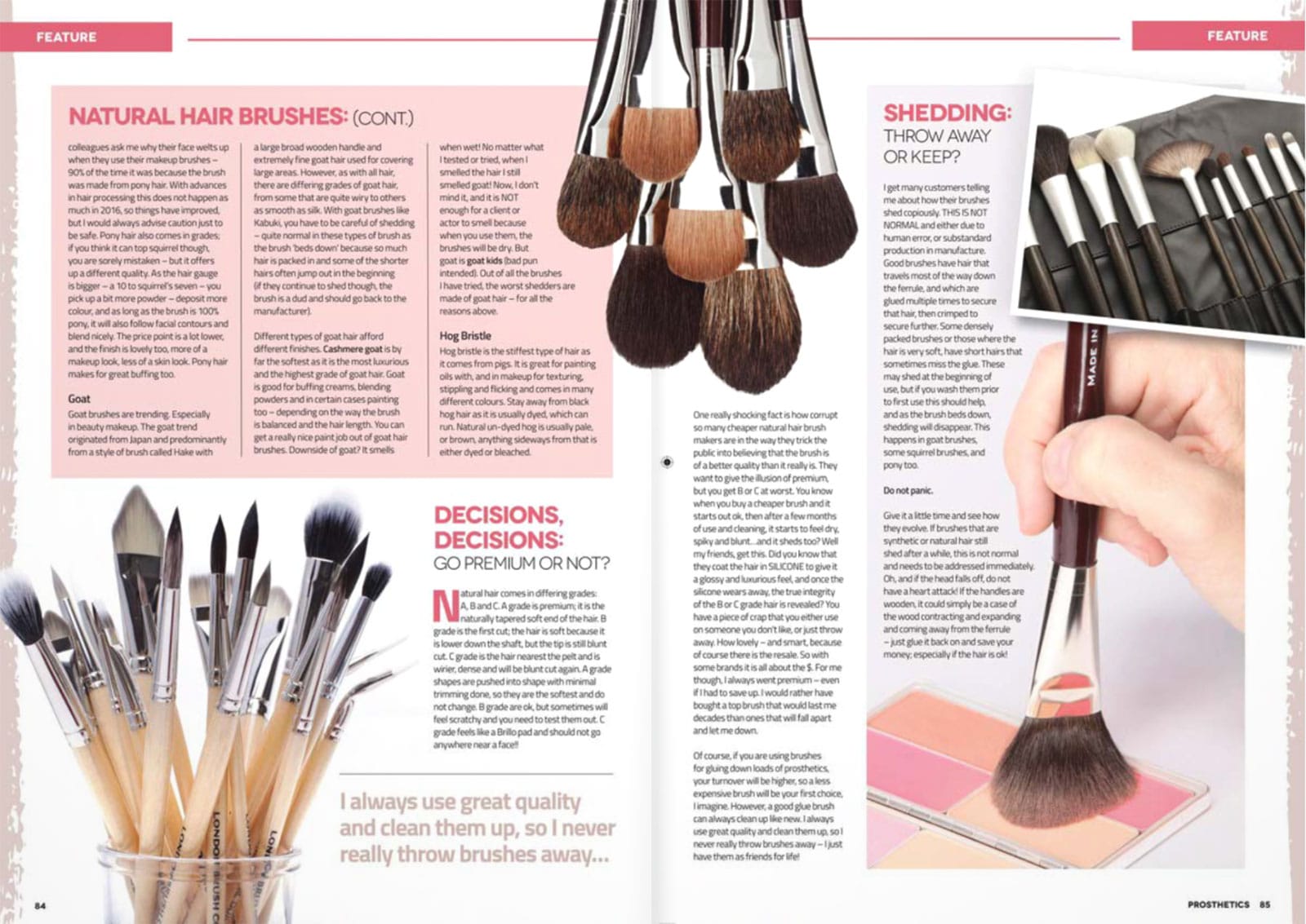 prosthetics magazine issue 4 spread