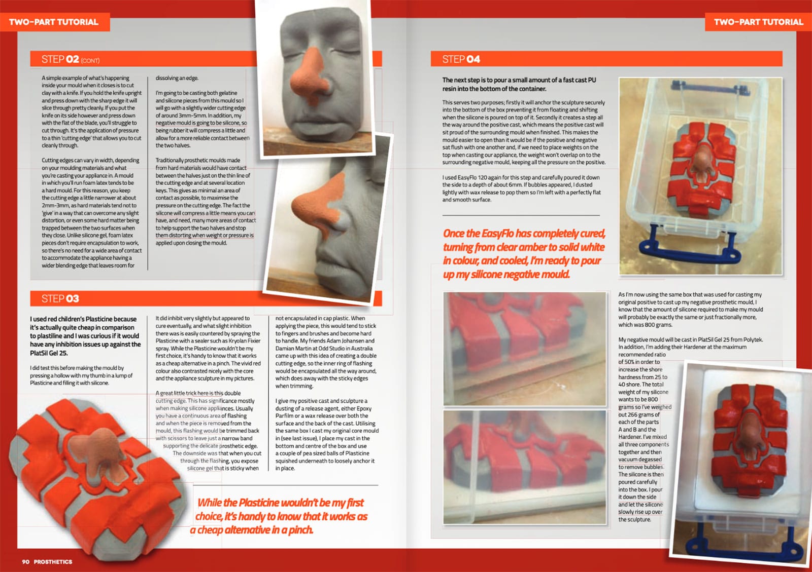 prosthetics magazine issue 4 spread