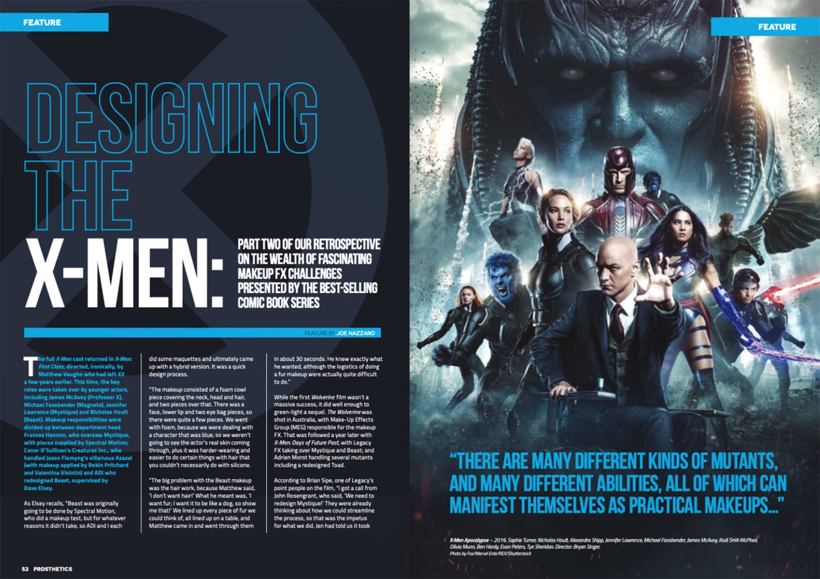 prosthetics magazine issue 5 spread