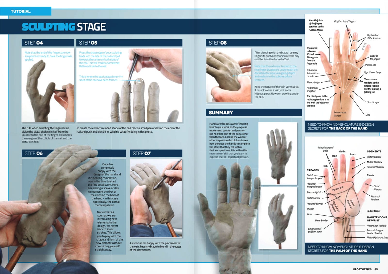 prosthetics magazine issue 5 spread