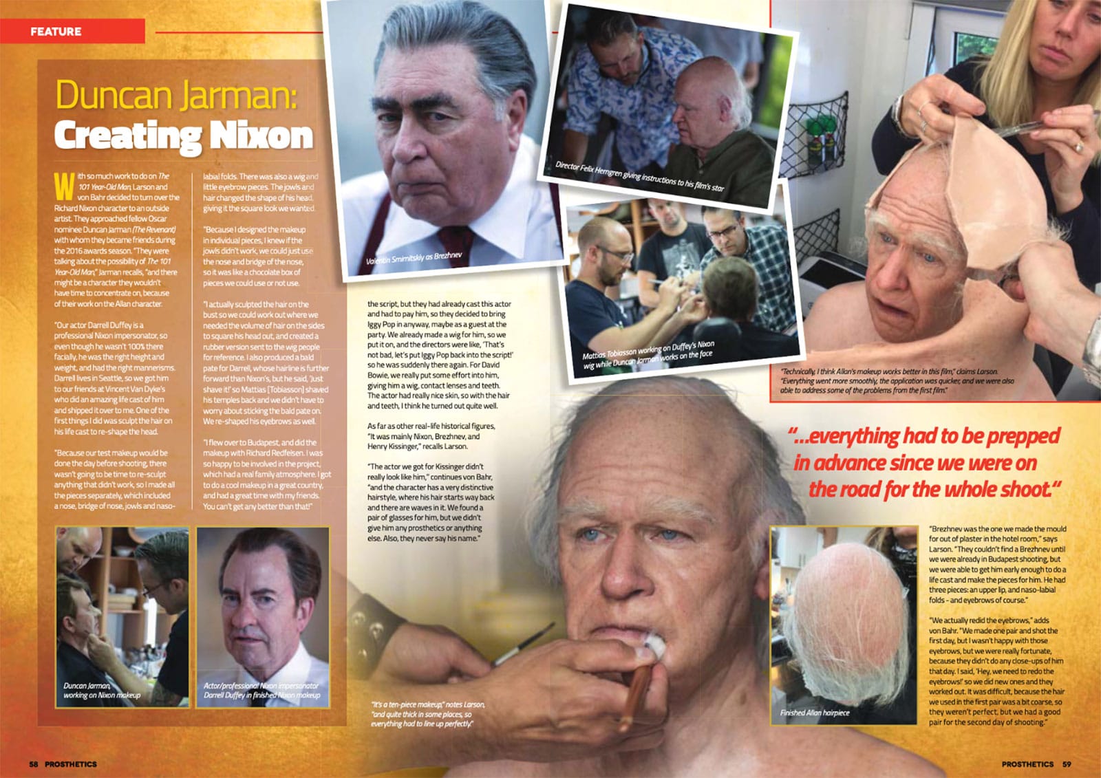 prosthetics magazine issue 6 spread