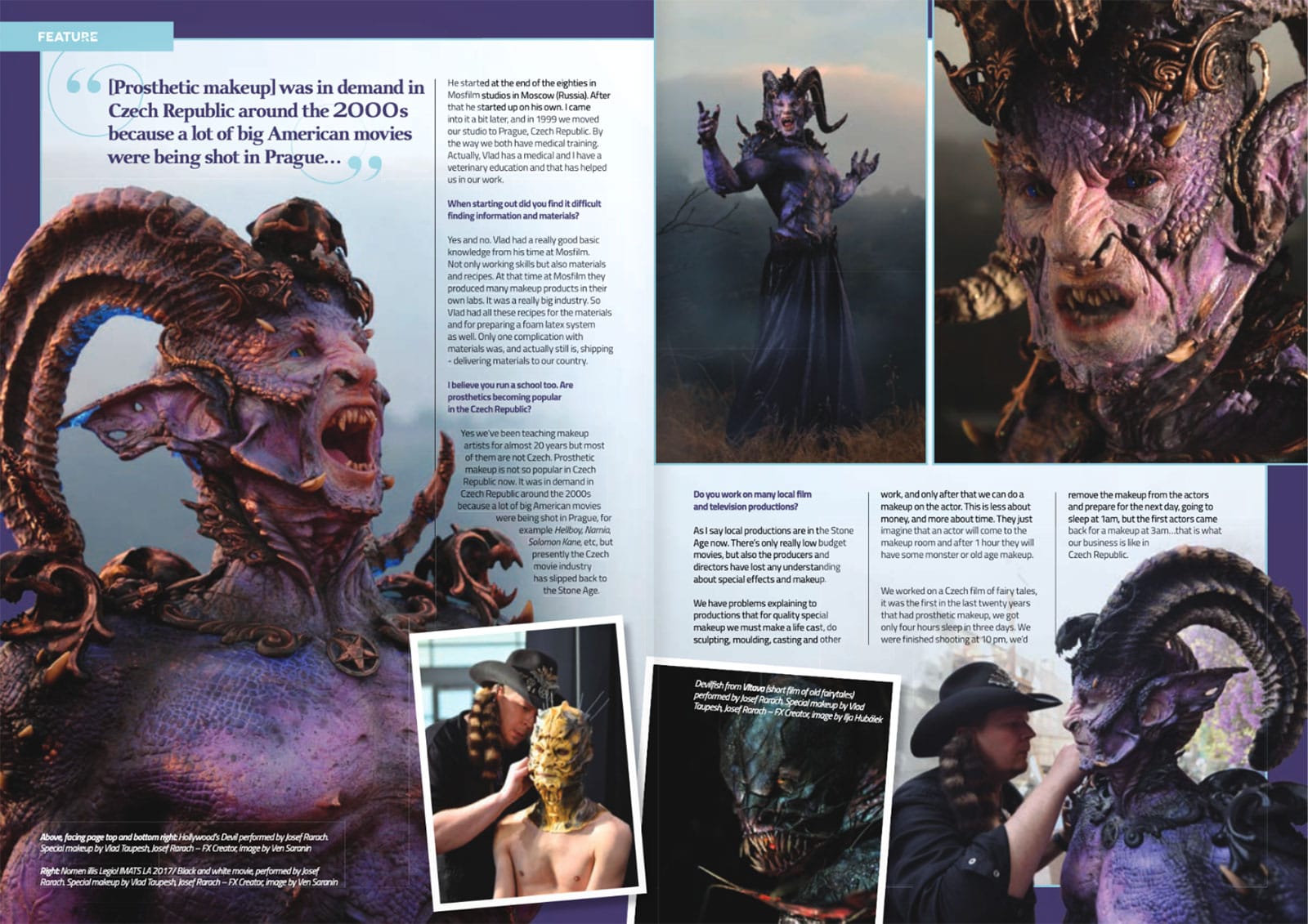 prosthetics magazine issue 7 spread