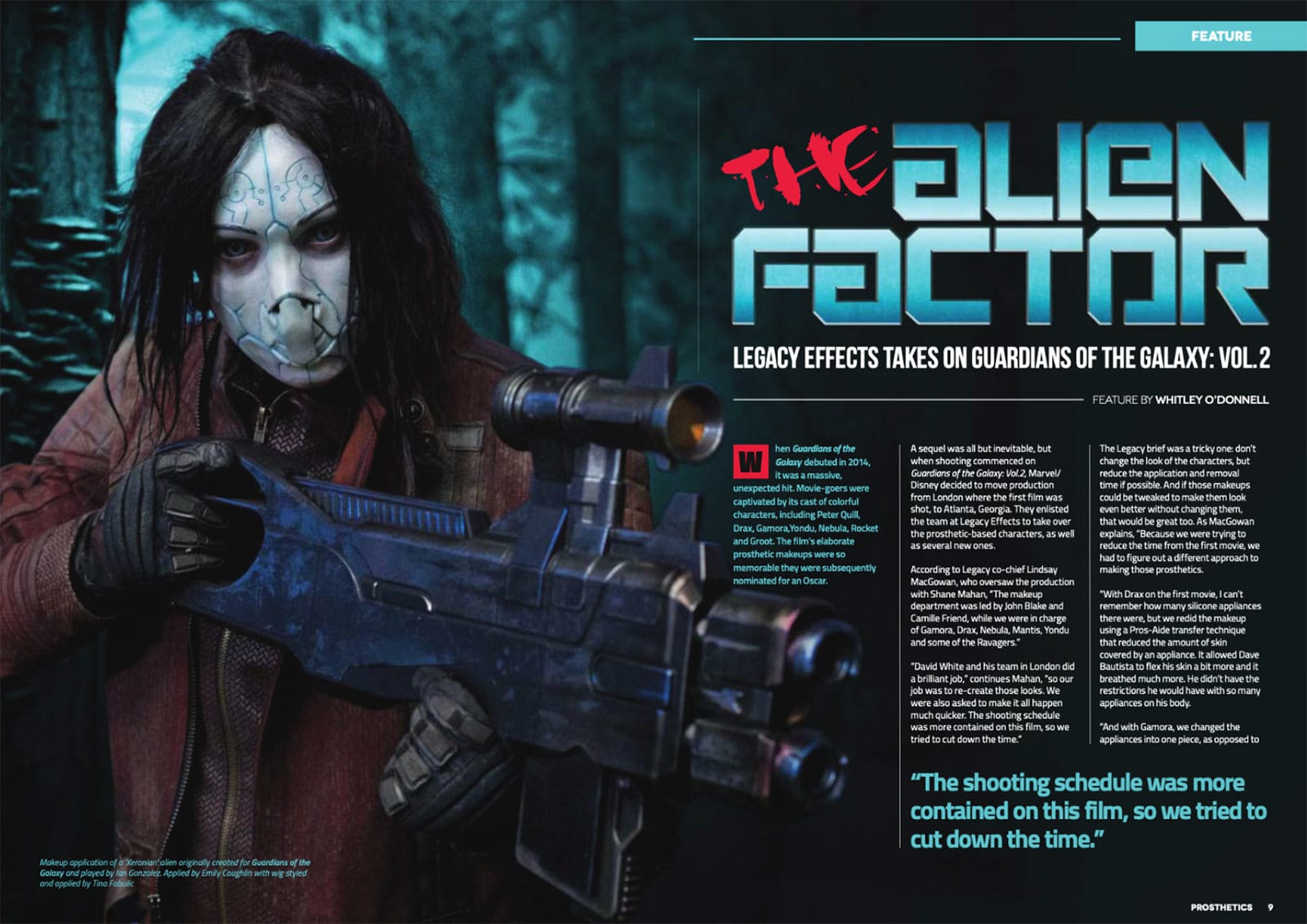 prosthetics magazine issue 8 spread