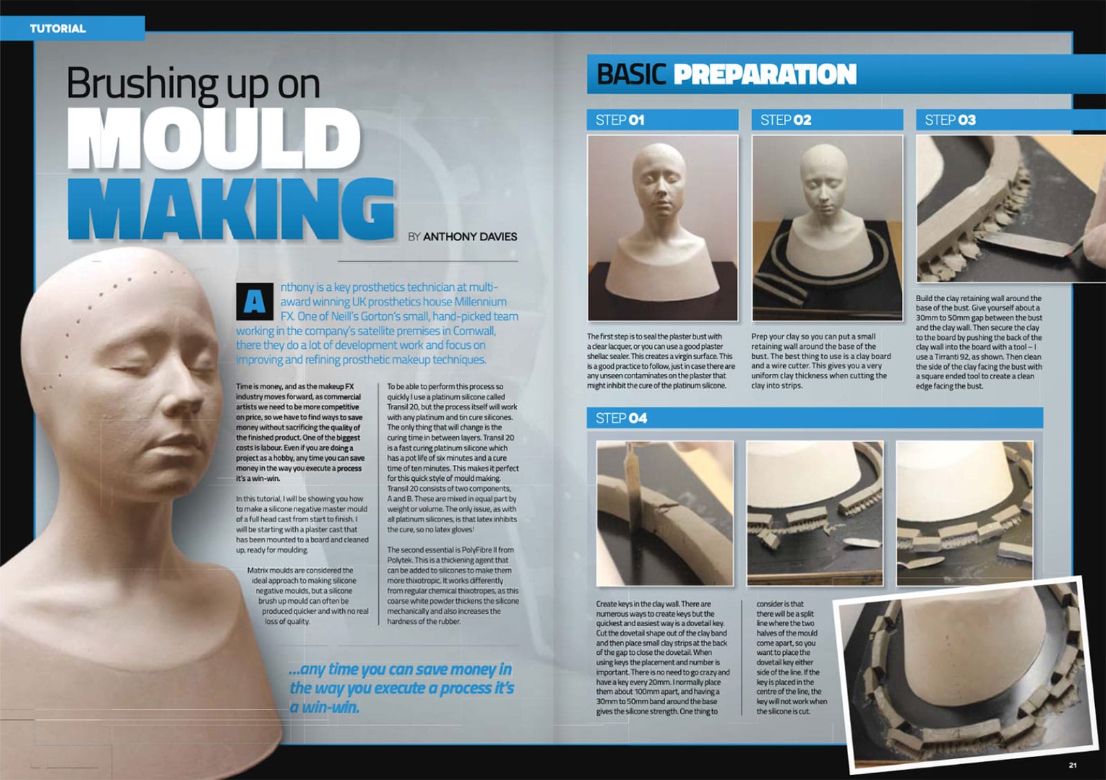 prosthetics magazine issue 8 spread