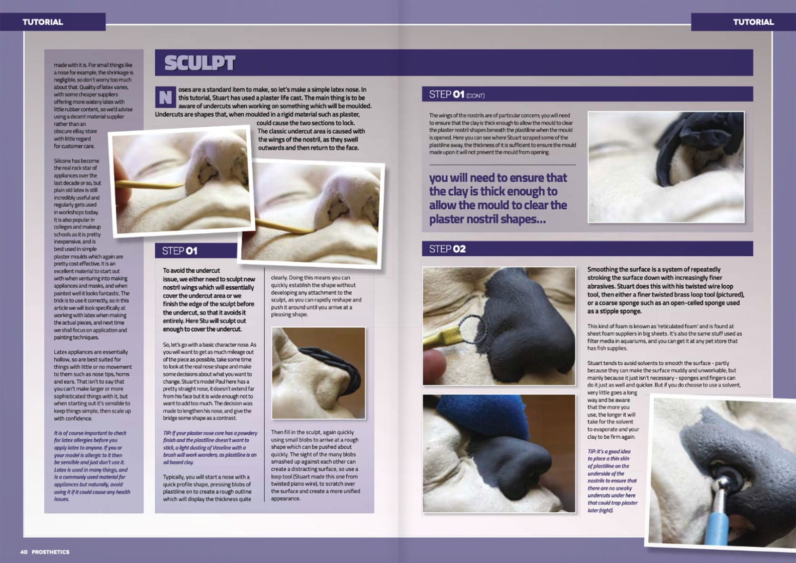 prosthetics magazine issue 8 spread