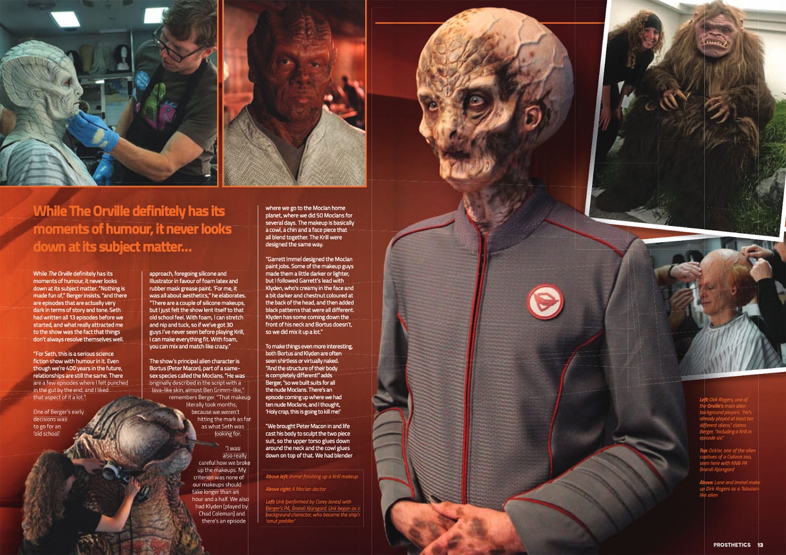 prosthetics magazine issue 9 spread