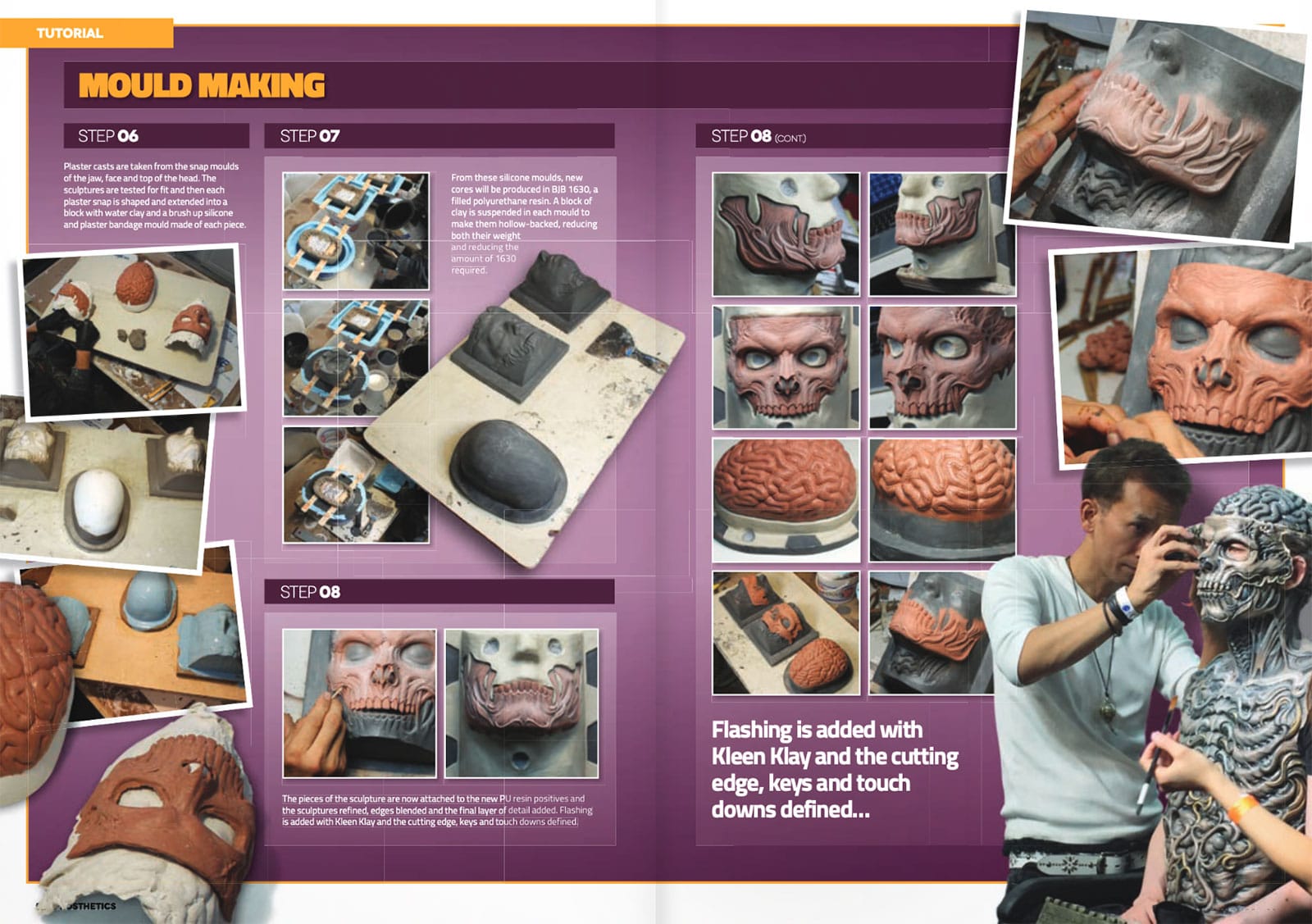prosthetics magazine issue 9 spread
