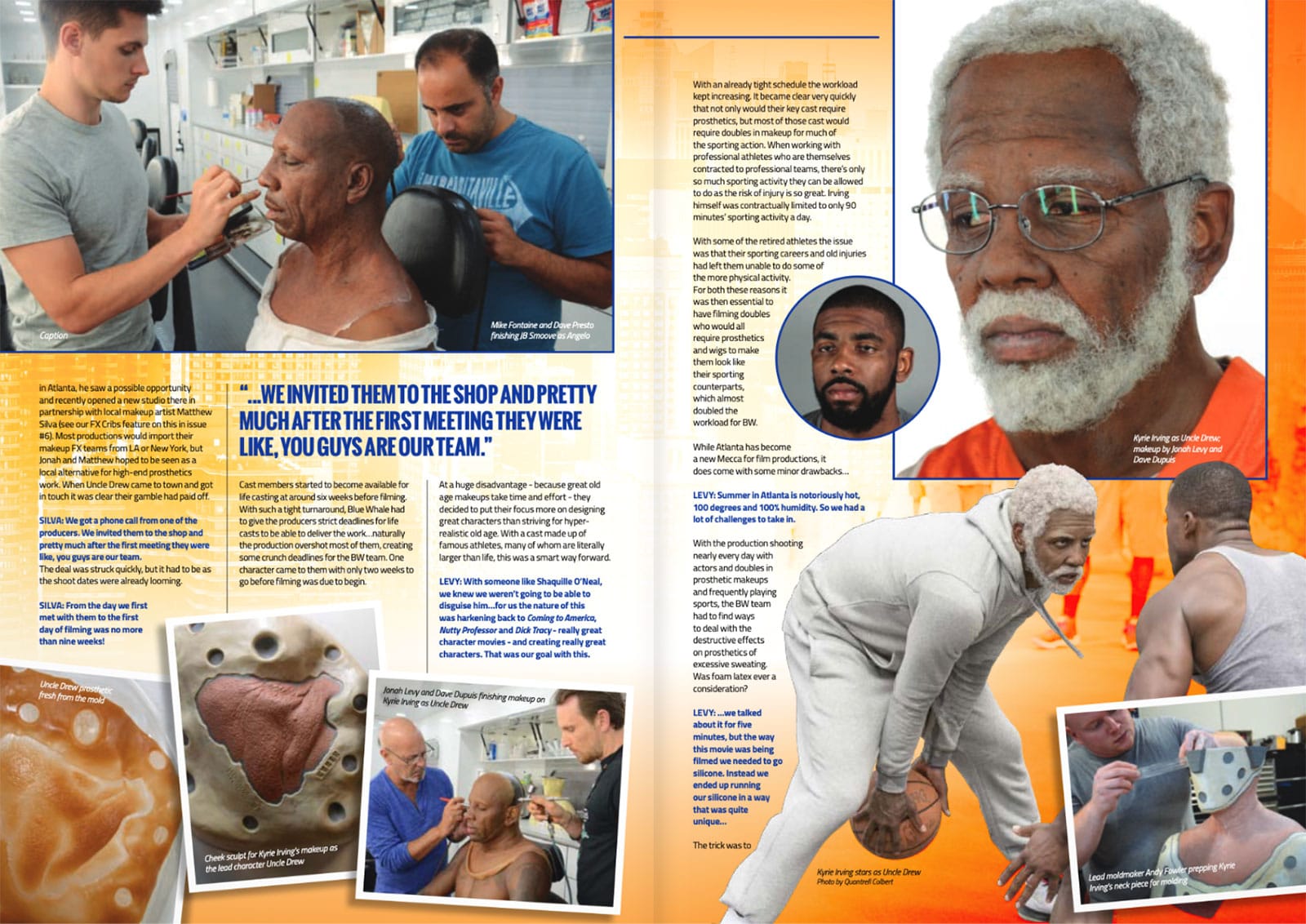 prosthetics magazine issue 13 spread