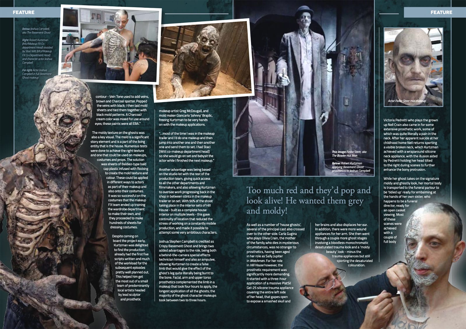 prosthetics magazine issue 14 spread