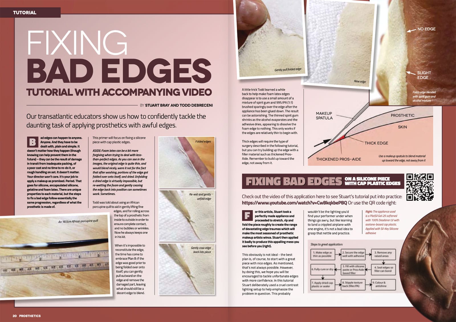 prosthetics magazine issue 14 spread