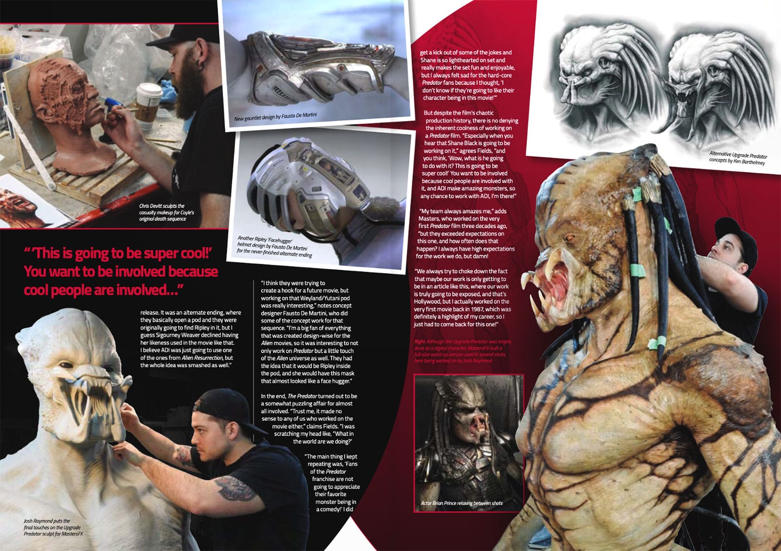 prosthetics magazine issue 14 spread