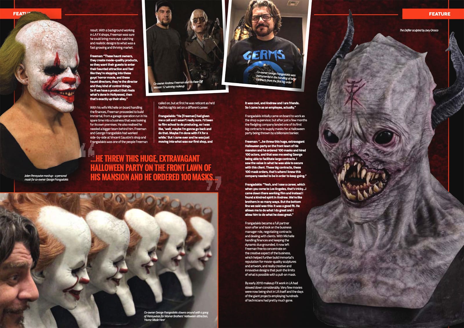 prosthetics magazine issue 14 spread