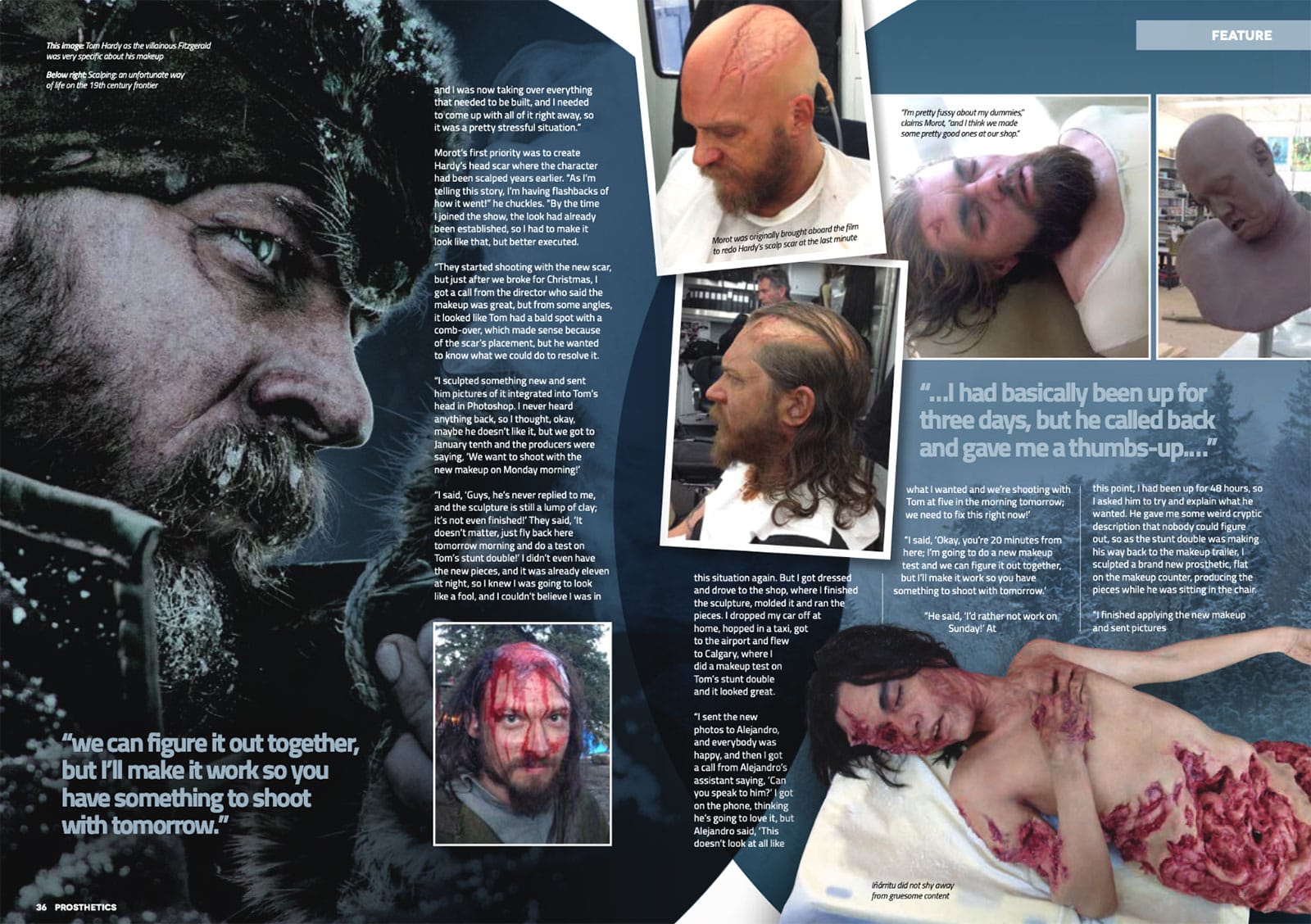 prosthetics magazine issue 15 spread