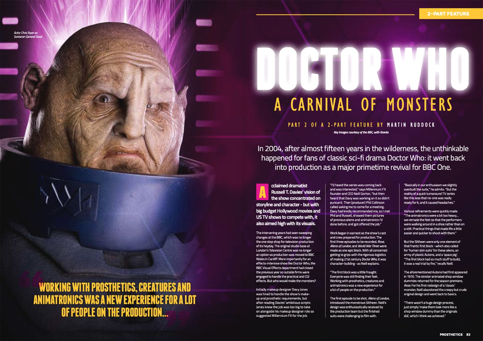 prosthetics magazine issue 15 spread