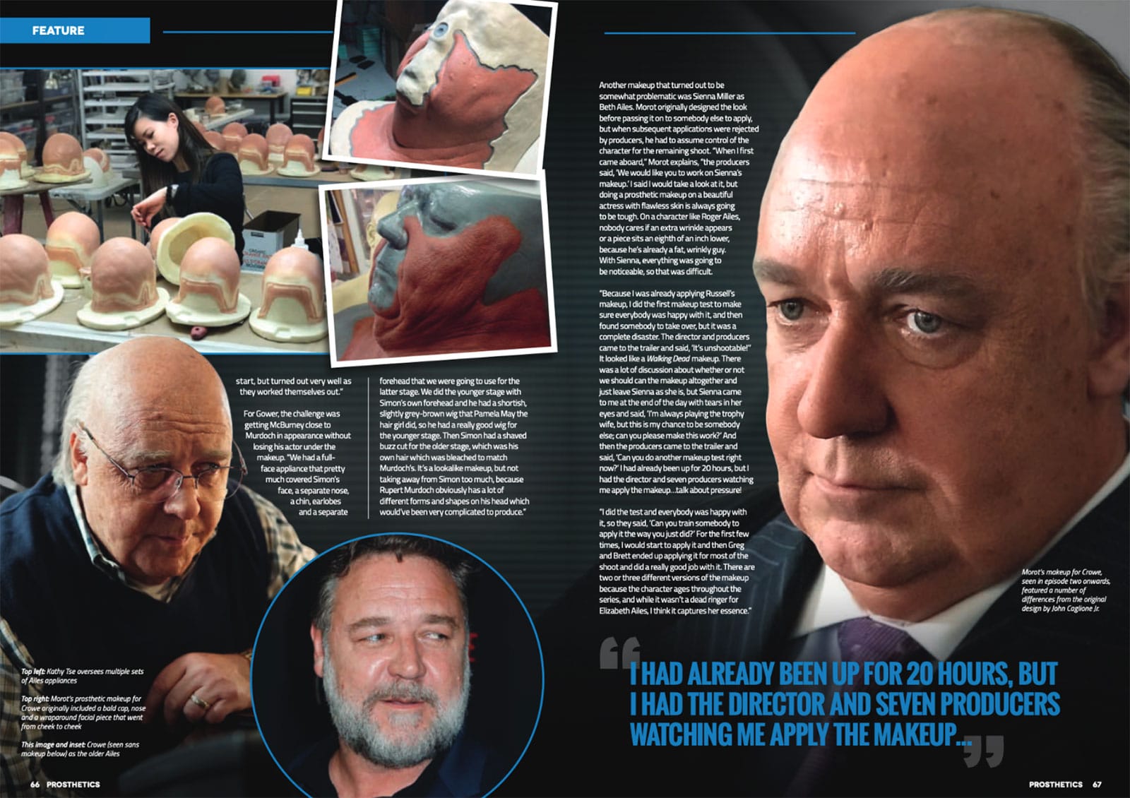 prosthetics magazine issue 16 spread