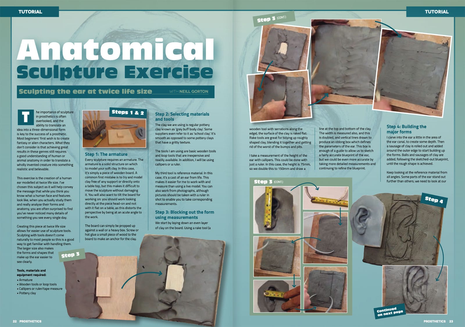 prosthetics magazine issue 17 spread