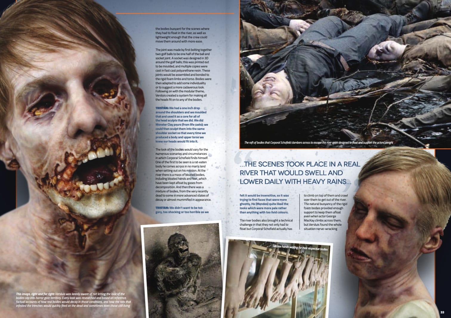 prosthetics magazine issue 18 spread