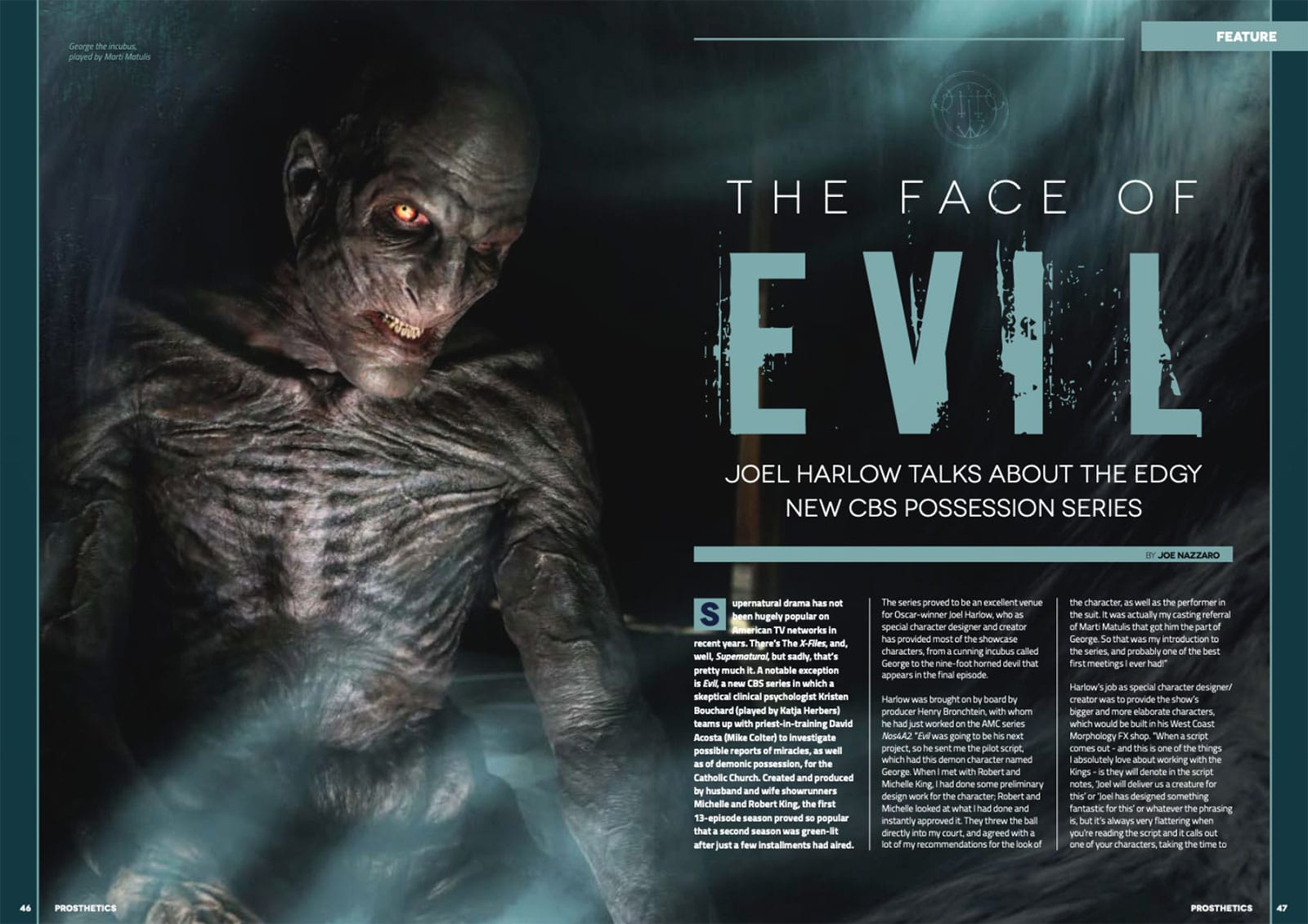 prosthetics magazine issue 18 spread