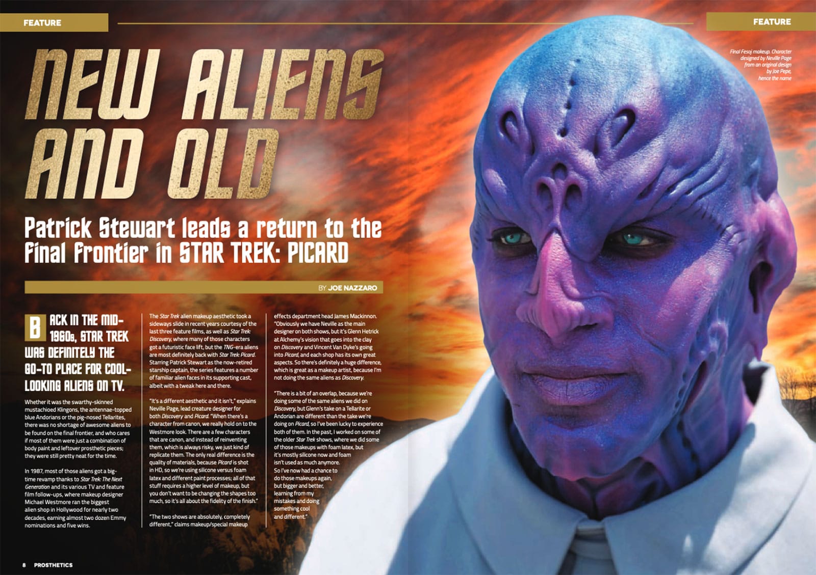 prosthetics magazine issue 19 spread