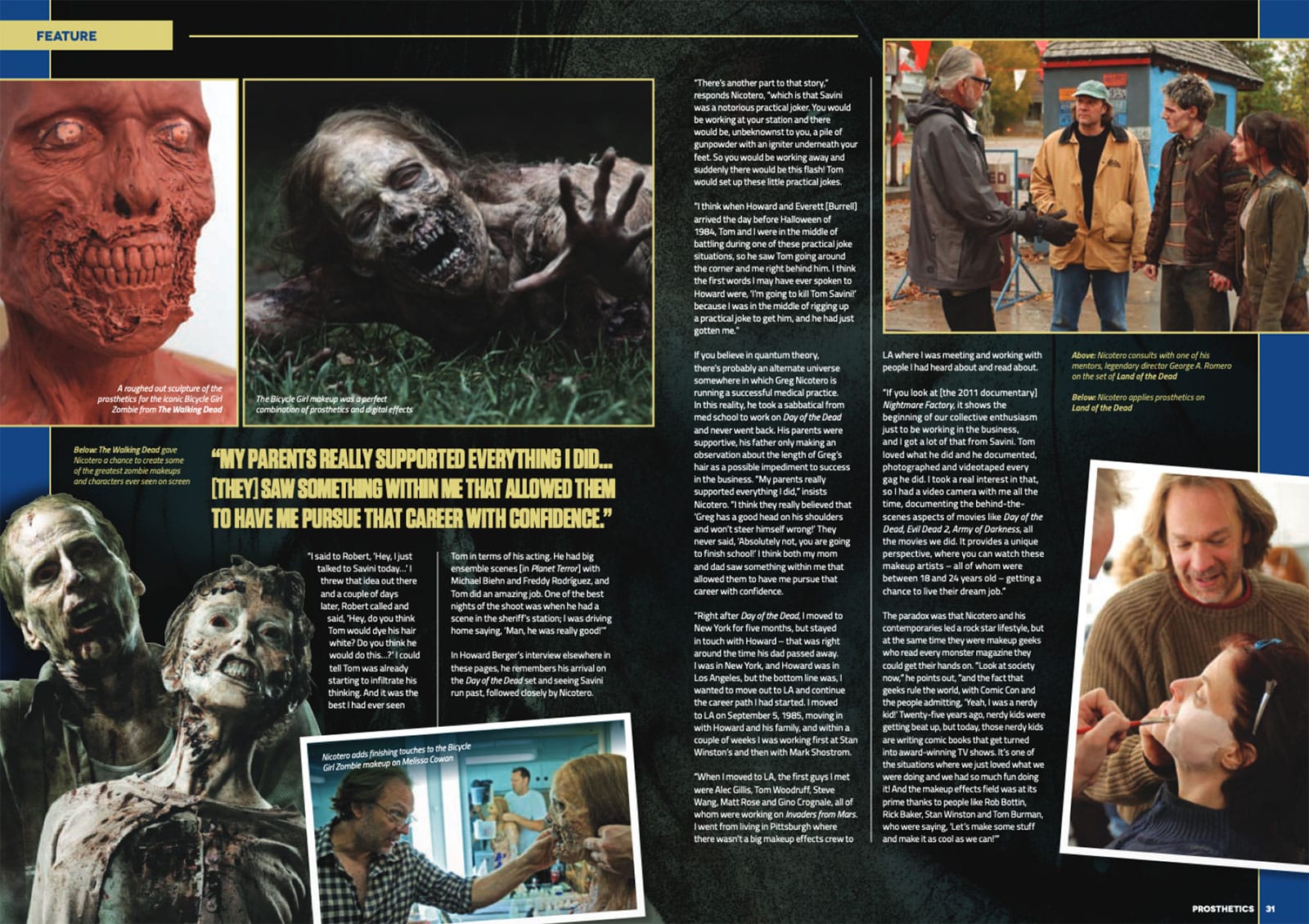 prosthetics magazine issue 19 spread