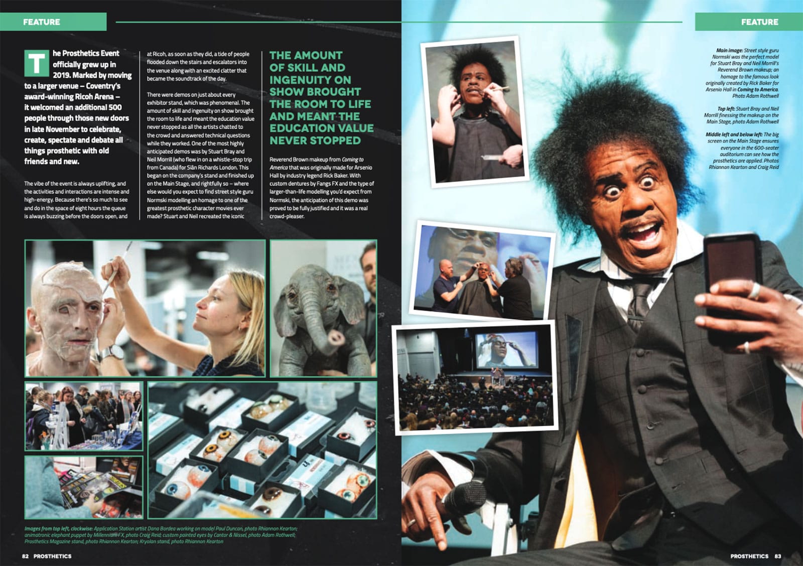 prosthetics magazine issue 20 spread