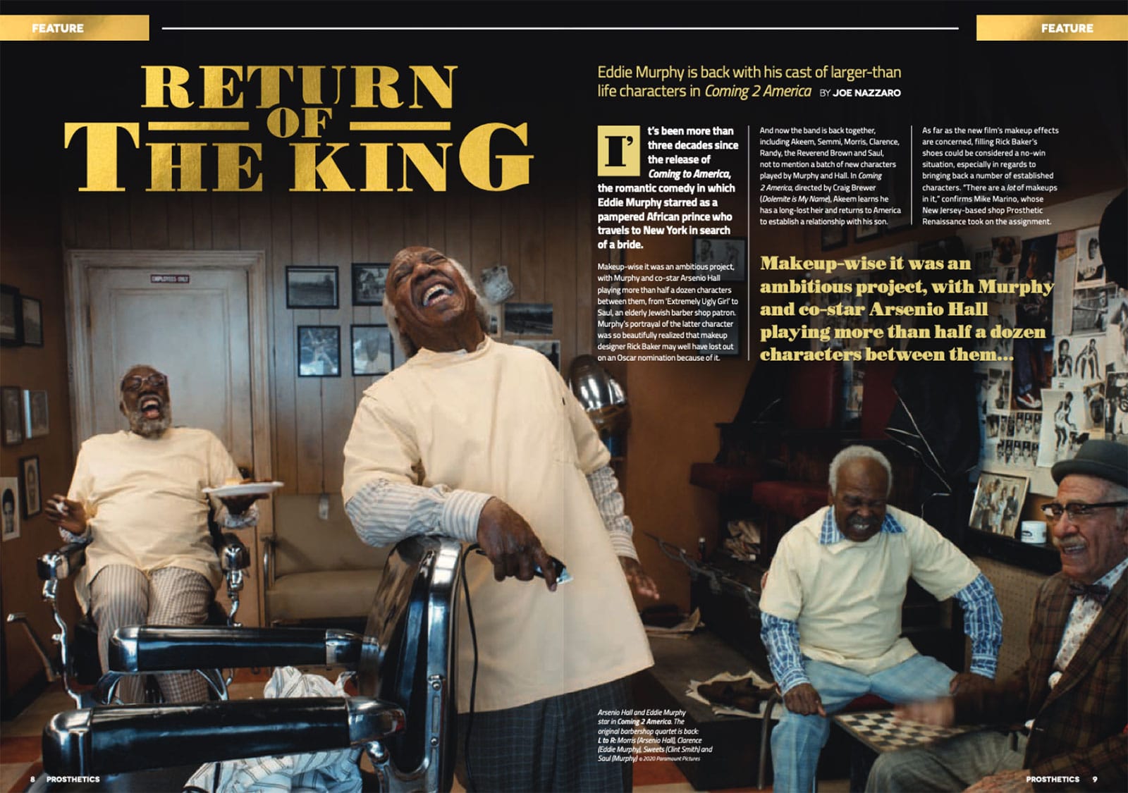prosthetics magazine issue 21 spread