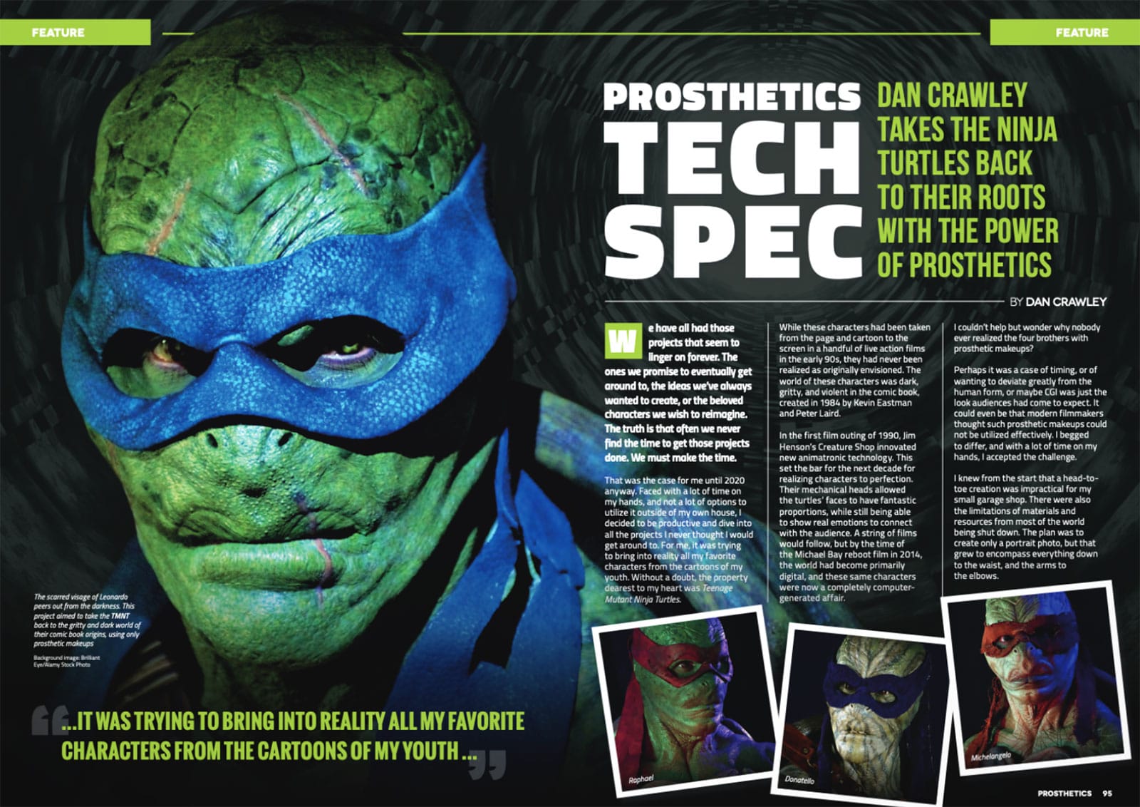 prosthetics magazine issue 22 spread