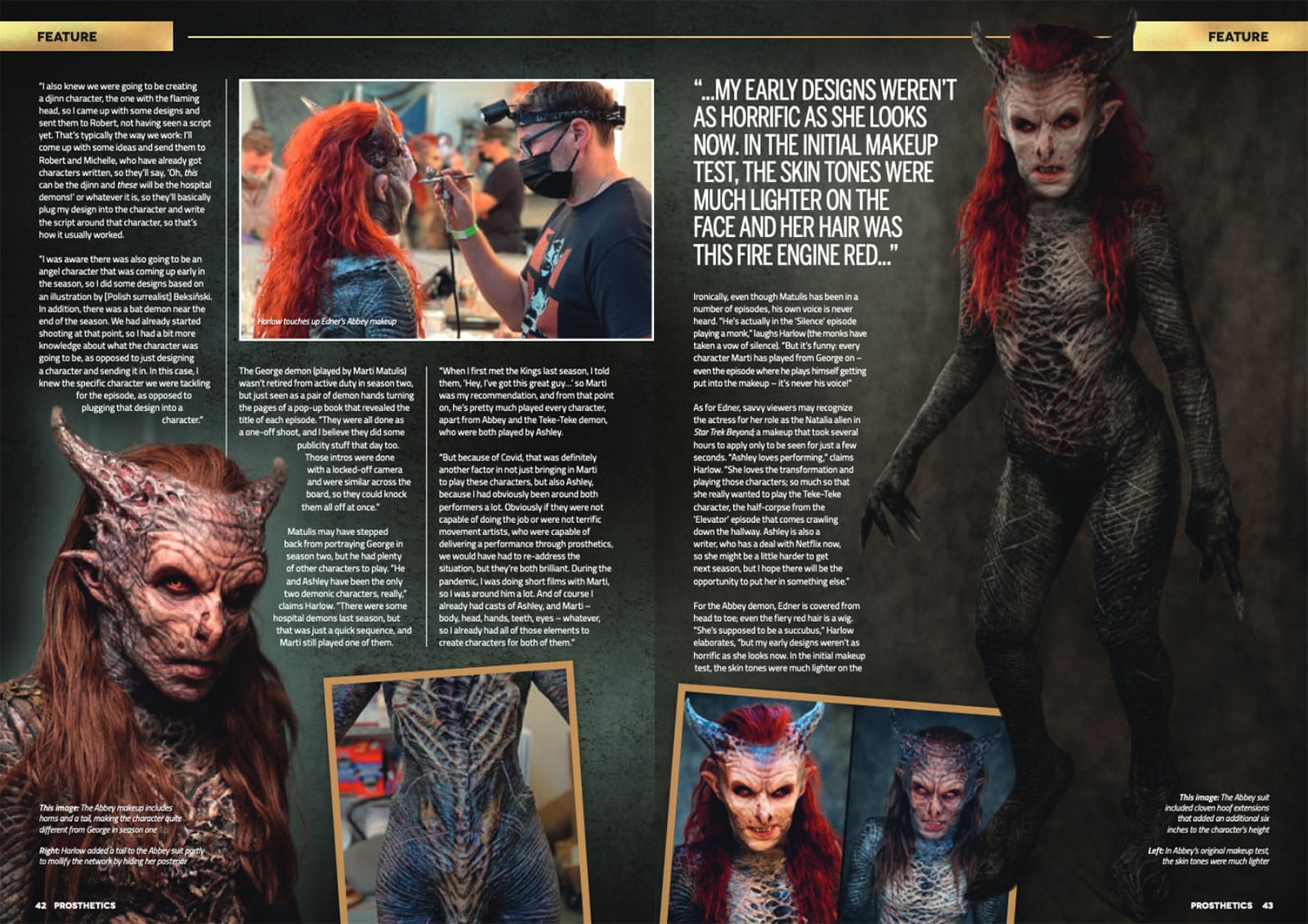 prosthetics magazine issue 23 spread