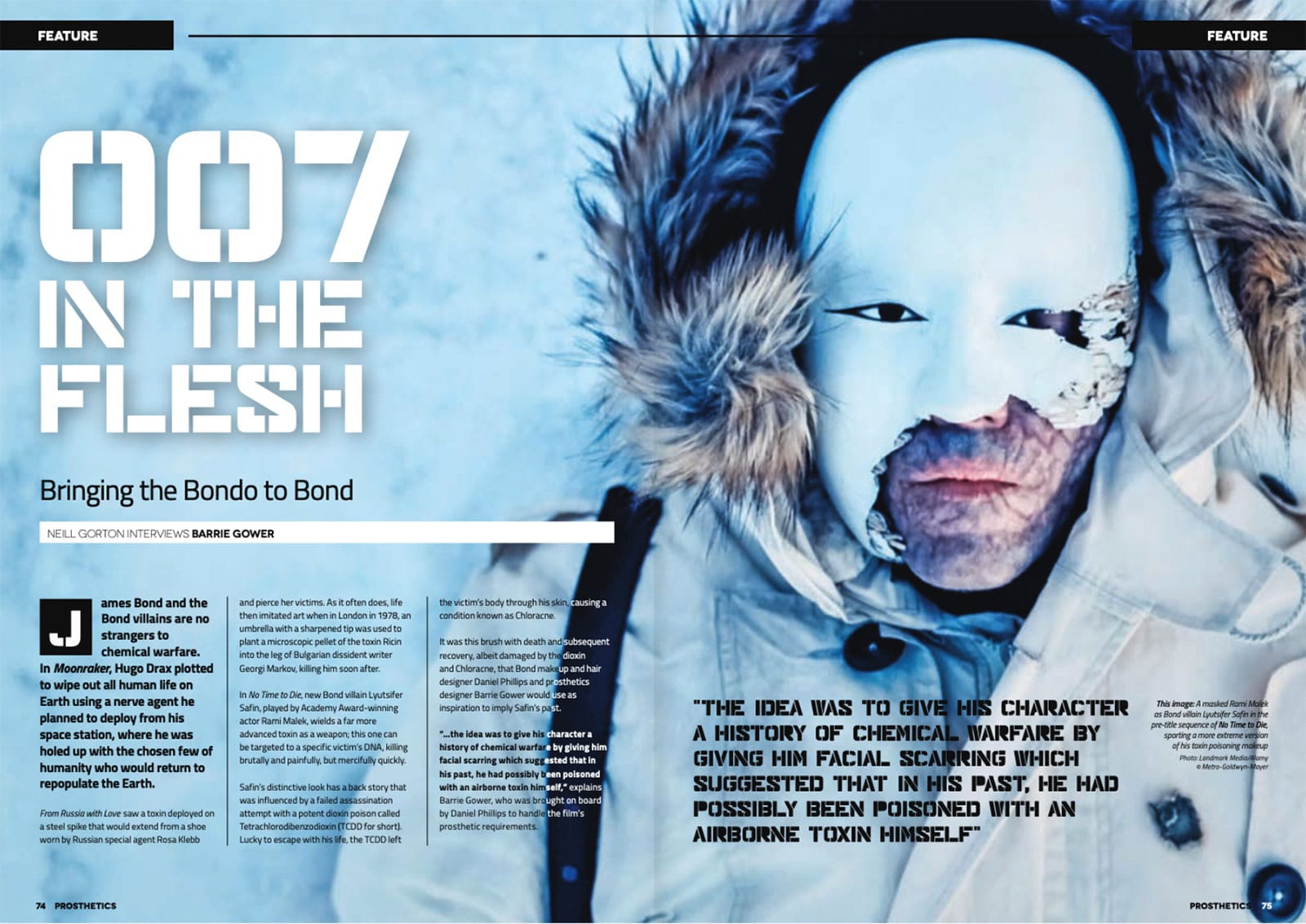 prosthetics magazine issue 23 spread