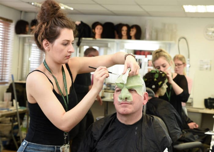 gorton studio prosthetics module for Iver Makeup Academy