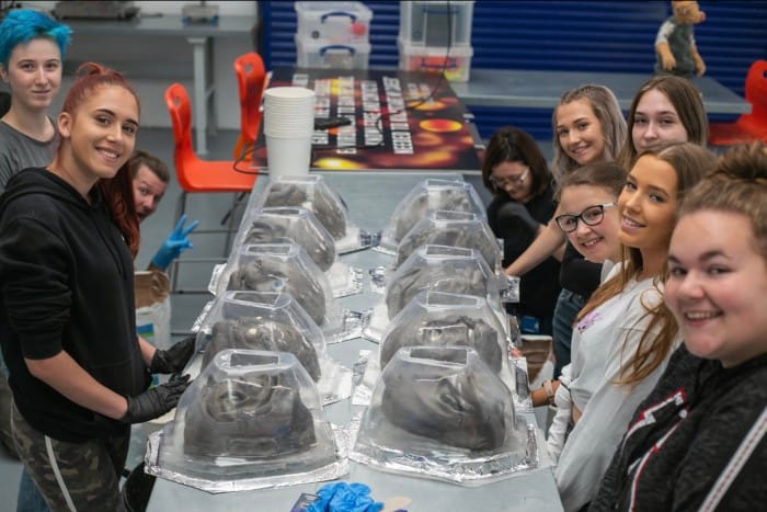 gorton studio students at summer school