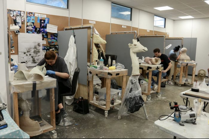 workstations at gorton studio