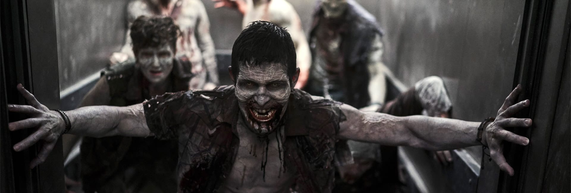 prosthetics makeup horror scene