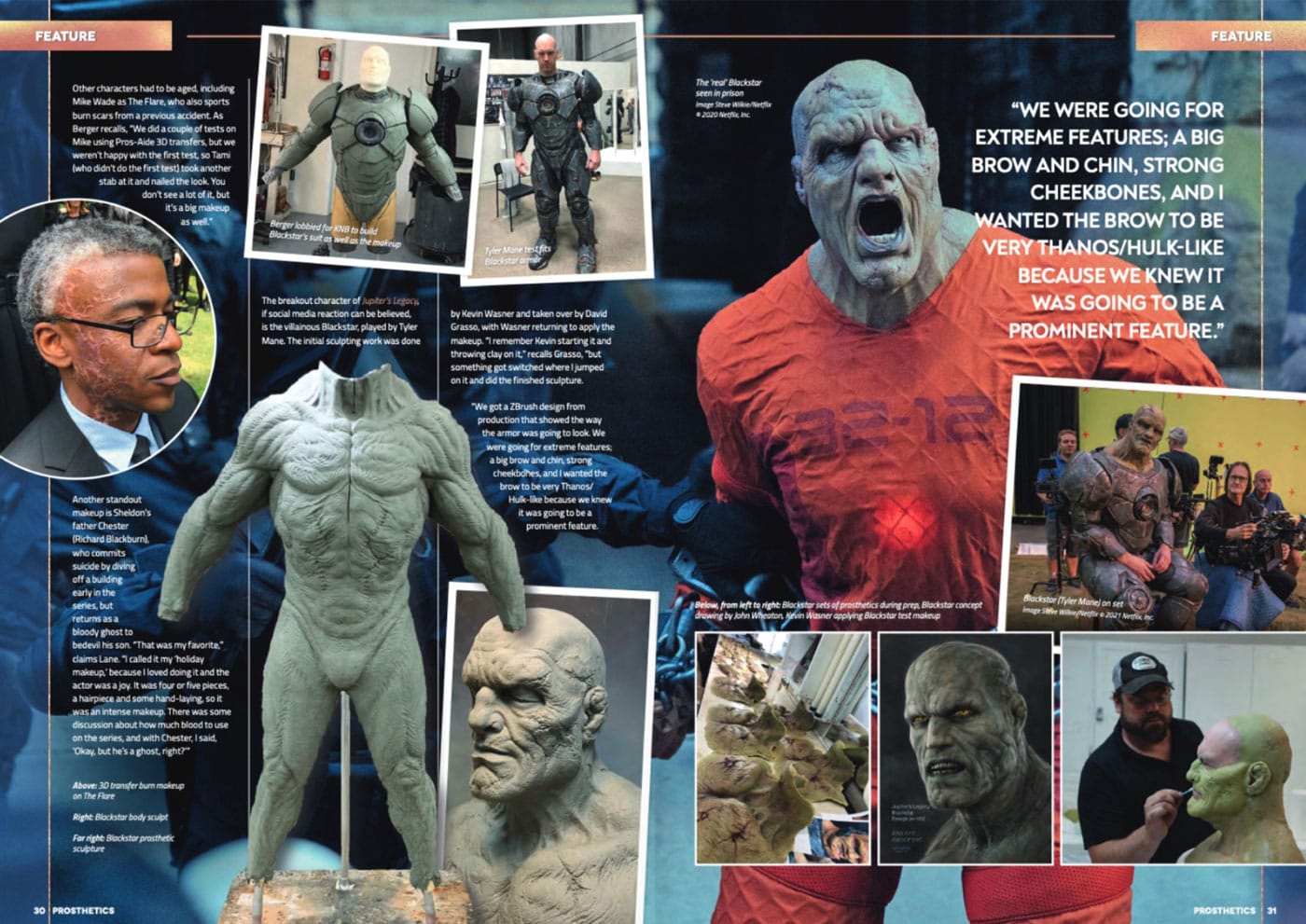 prosthetics magazine issue spread