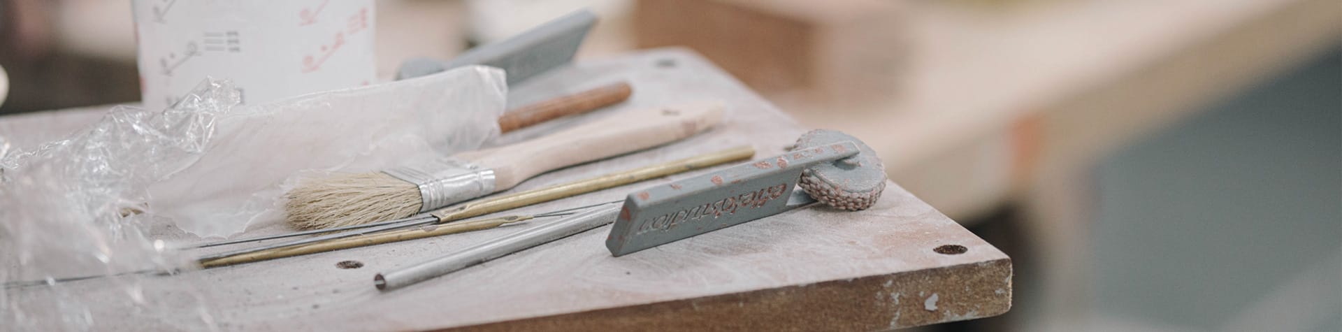 brushes and prosthetics tools